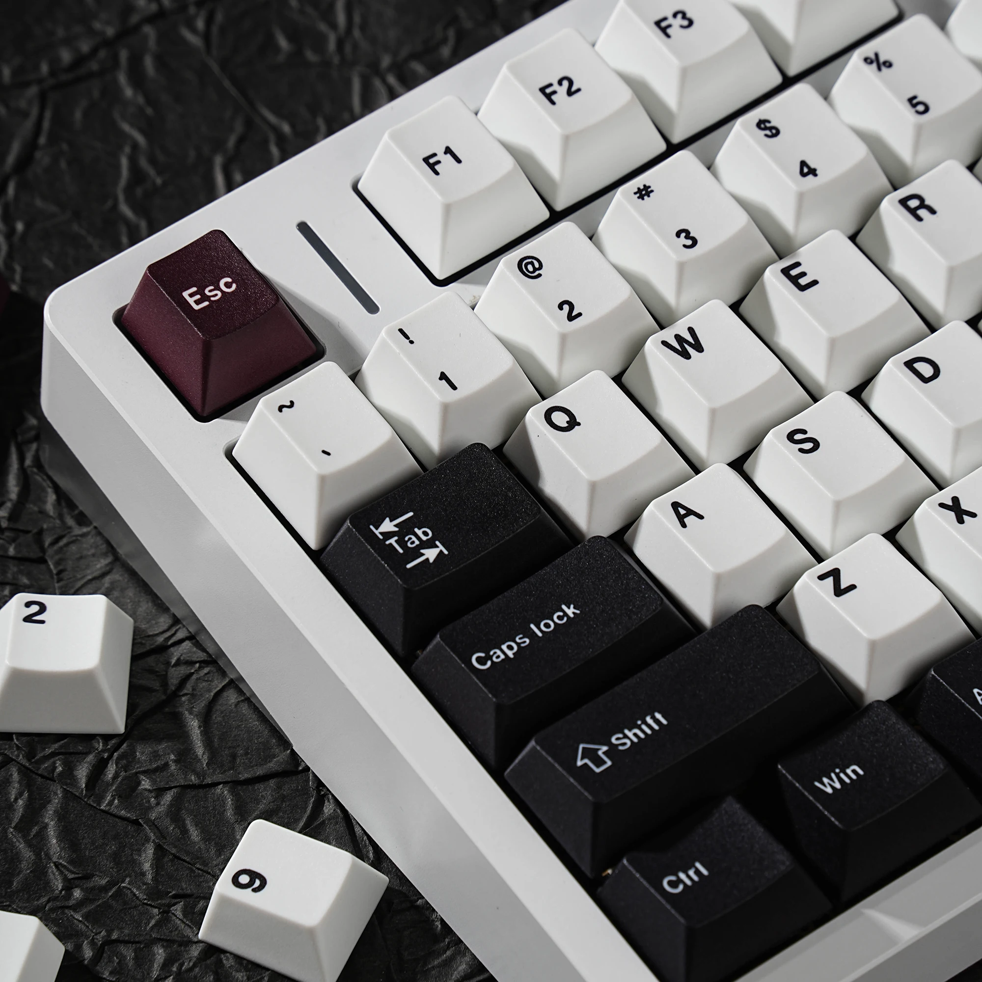 

Колпачки для клавиш GMK Deep Well Dye Sub, немецкие, корейские, испанские, Abnt2, арабские, французские, русские, ISO ANSI, 143 клавиши для механической клавиатуры