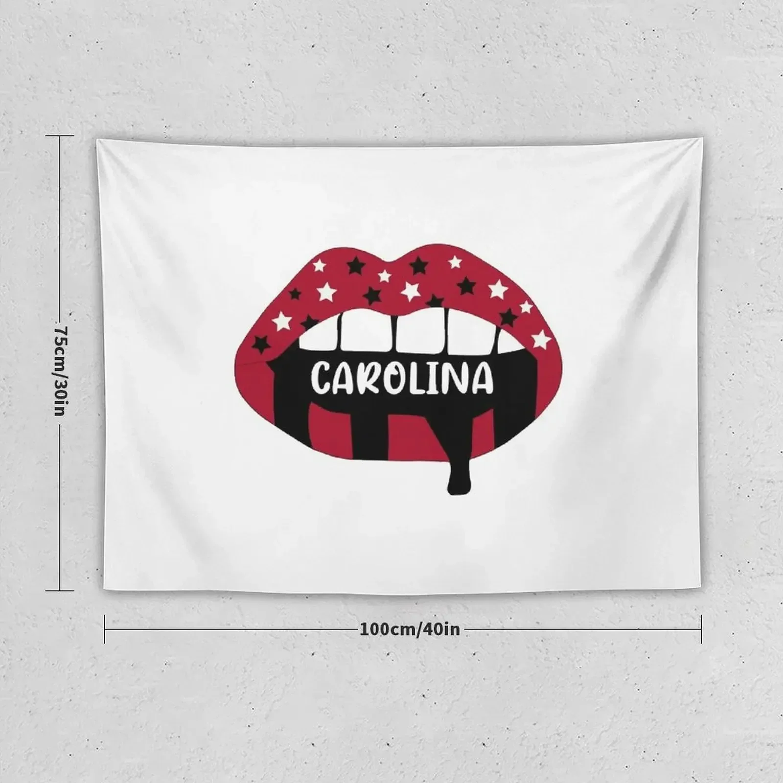 South Carolina Lips Tapestry Wallpapers Home Decor Room Decorations Decorative Paintings House Decorations Tapestry