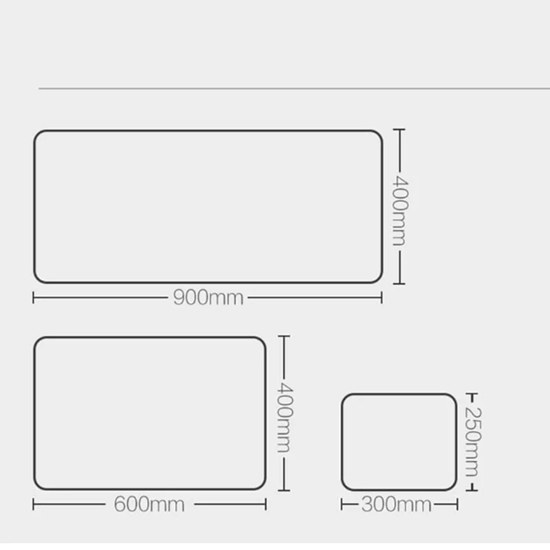 MIIIW المتضخم الجلود الفلين ماوس الوسادة L/M/S حجم الوجهين مقاوم للماء لينة دائم مكتب الكمبيوتر حصيرة مكتبية لوحة ألعاب كبيرة