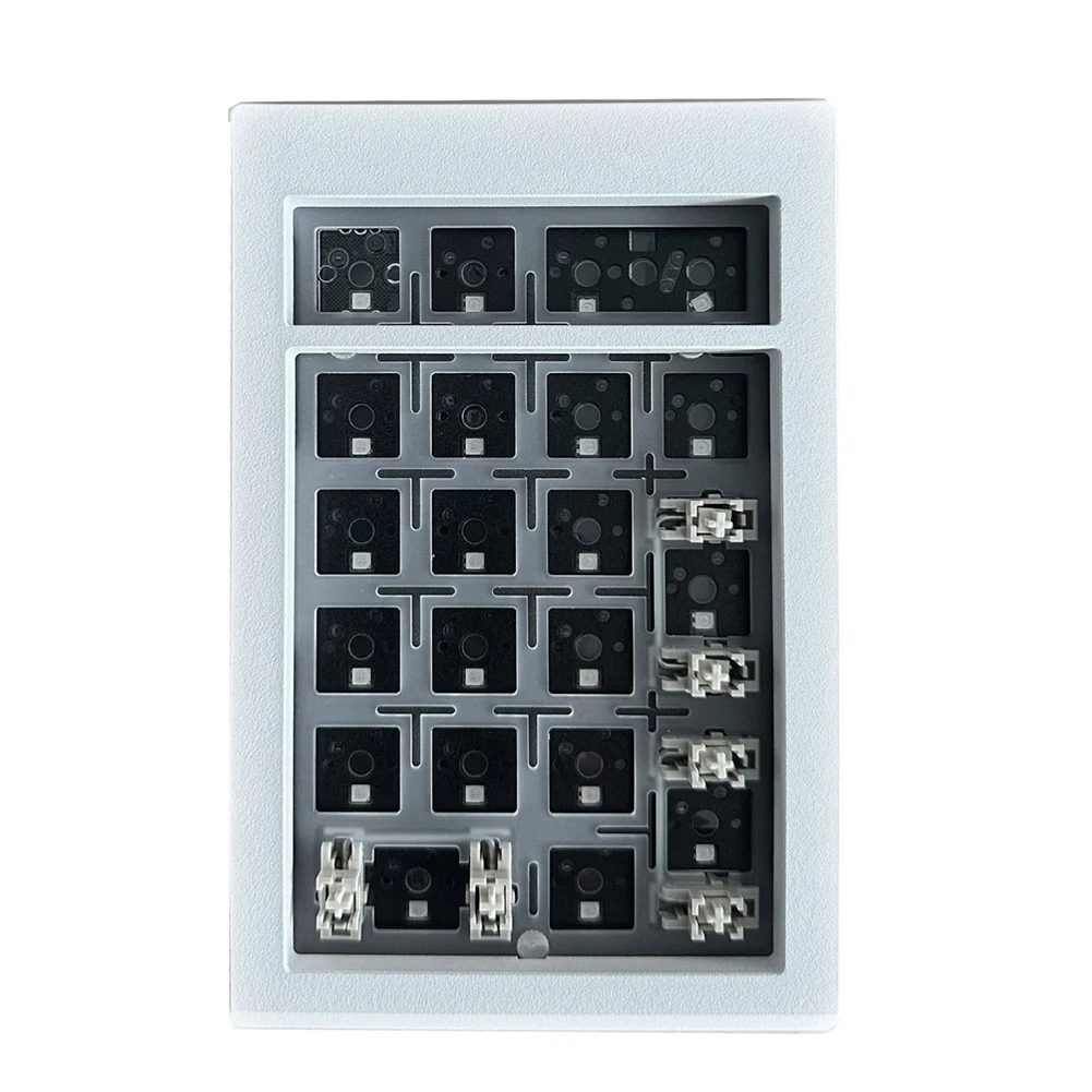 LMK21 Wireless Numpad 21Keys Bluetooth-Compatible 5.0/2.4ghz/Wired Aluminum Alloy RGB Backlit for Win/Mac/Gaming