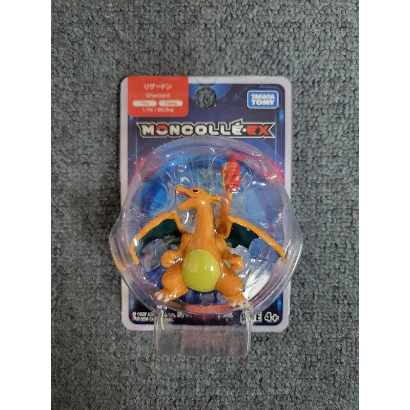 authentic-takara-tomy-pokemon-moncolle-ex-asia-72-charizard-brand-new-in-stock-mini-collectible-pvc-figure-toy-for-collection