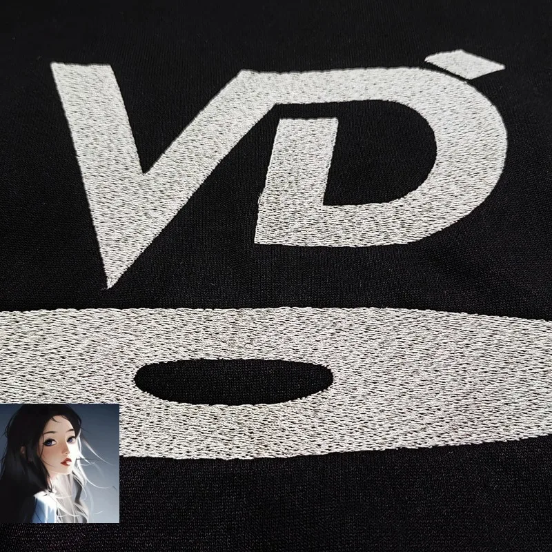 2024 Fall Winter Vujade Embroidery VD Light Disk Logo Hooded Hoodie MEN WOMEN Best Quality Clean Fit Loose Sweatshirts Pullovers