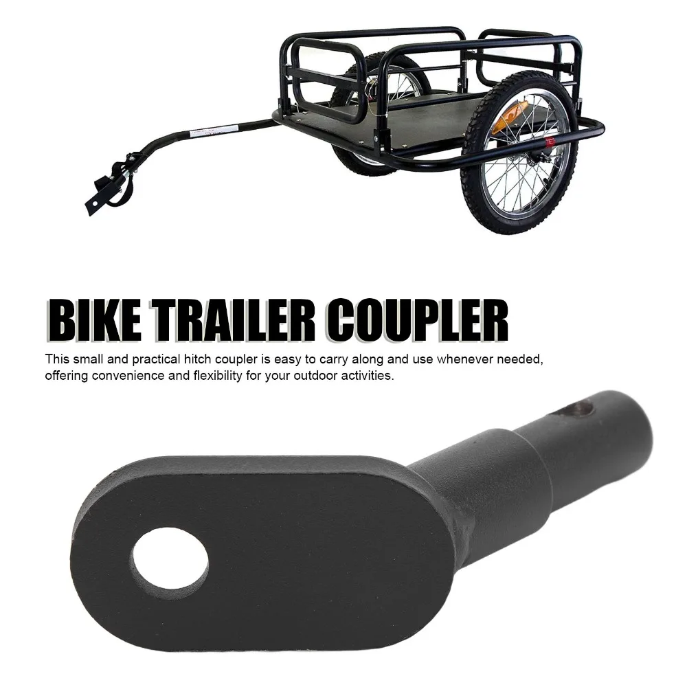 

Steel Bike Trailer Coupler Quick Release Buckle Heavy Duty Bike Trailer Hitch Trailer Connector Bicycle Attachment