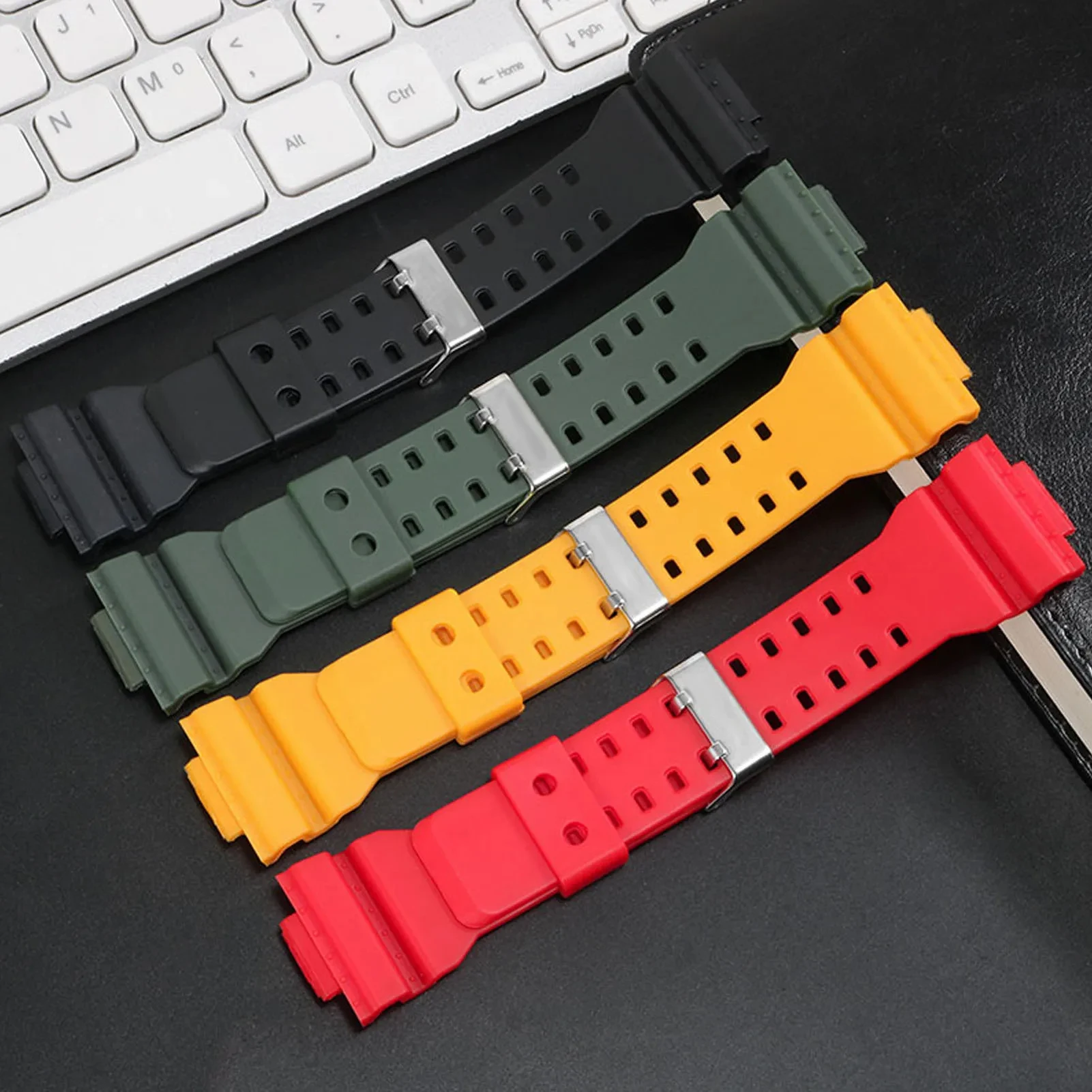 For G-SHOCK GA100 GA110 GA120 GD100 120 Watch Strap case for Casio gshock Men Matte Wristwatch Bezel Sport Silicone Case Band