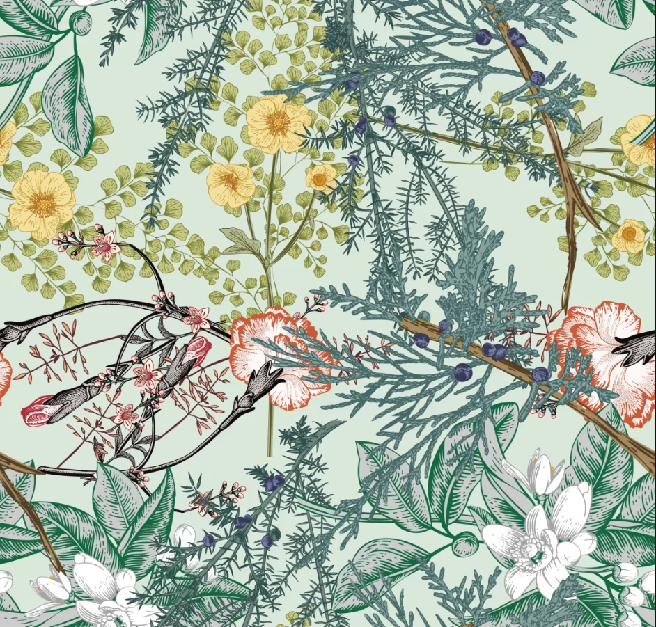 Wallpaper Burung Bunga Chinois - 3D Printing Heat Resistant Material ulasan dan harga