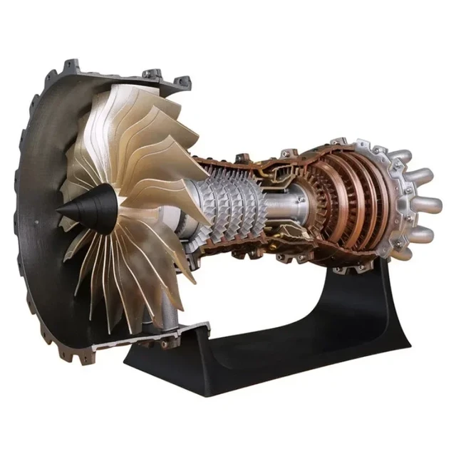 航空機エンジンキットTurbofan-900,自分自身のジェットエンジンを構築するキット,1: 20スケール,機械科学,おもちゃ -  AliExpress