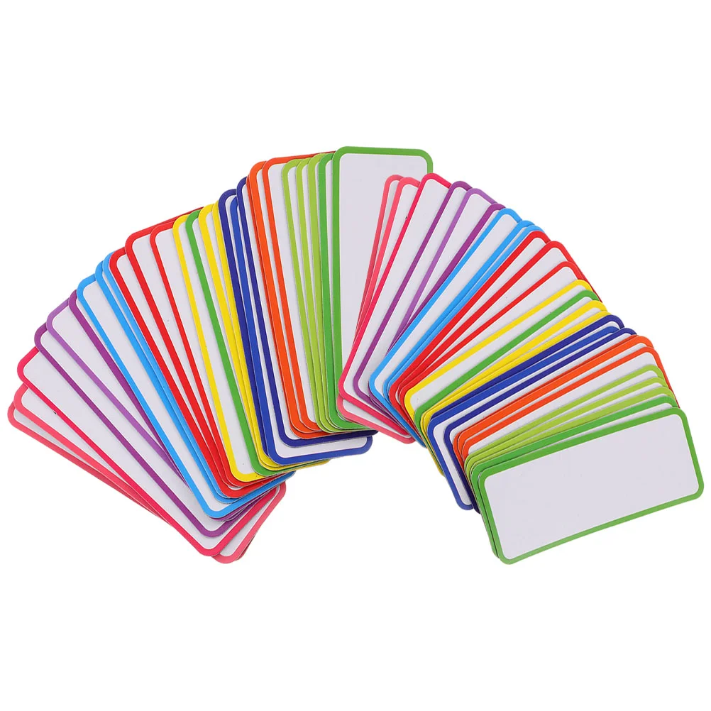 

67 Pcs Magnetic Label Labels Name Tag Dry Erase Marker Refrigerator Magnets Erasable Nail Stickers for Whiteboard Strips