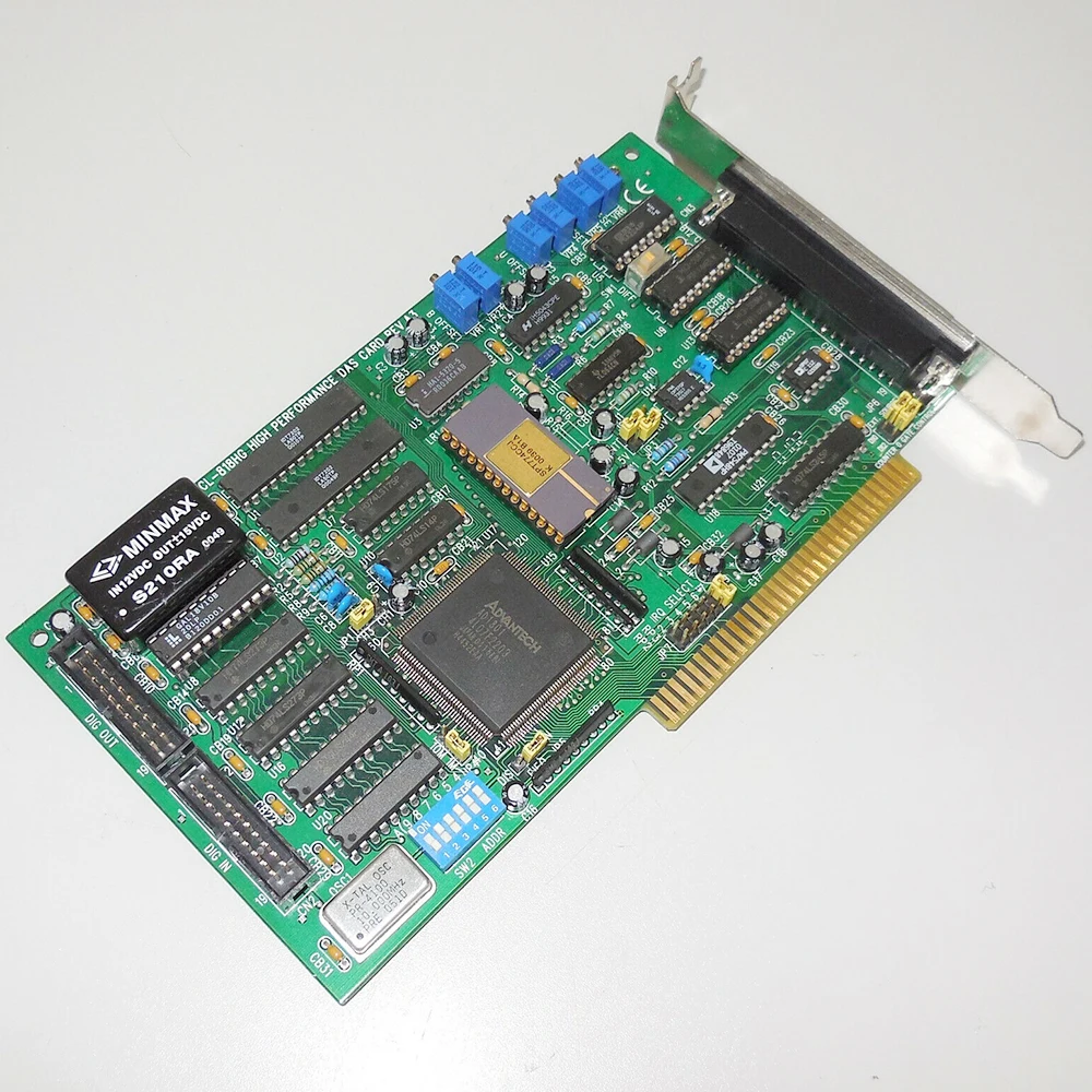 HIGH PERFORMANCE DAS CARD REV A3 Data Capture Card 16-Channel ISA Bus For Advantech PCL-818HG