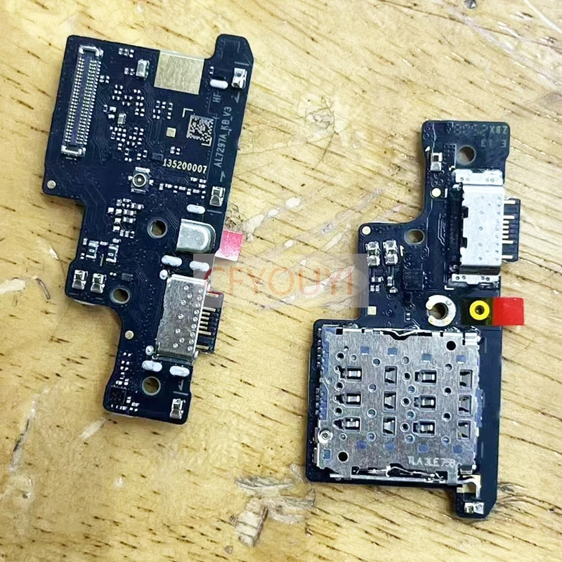 

USB Dock Charger Port Fast Charging Flex Cable SIM Card Reader Board Replacement Part For Xiaomi Redmi Note 14 4G