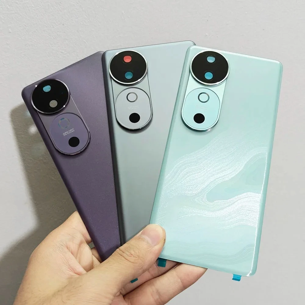 New back cover For vivo V40 V2348 Back Door Replacement Battery Case, Rear Housing Cover With Camera Lens +Adhesive