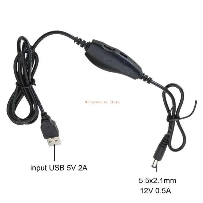 F62A مروحة تبريد 5.5 × 2.1 مم بدون فرشاة 110 مم، تدفق هواء عالي 5000 دورة في الدقيقة لأجهزة المودم ومحولات PoE