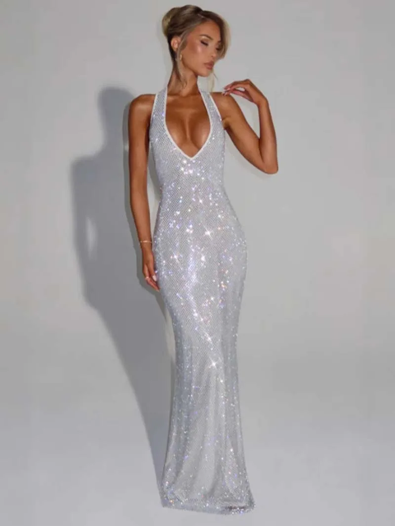 Sexy Sequined Mesh … - image