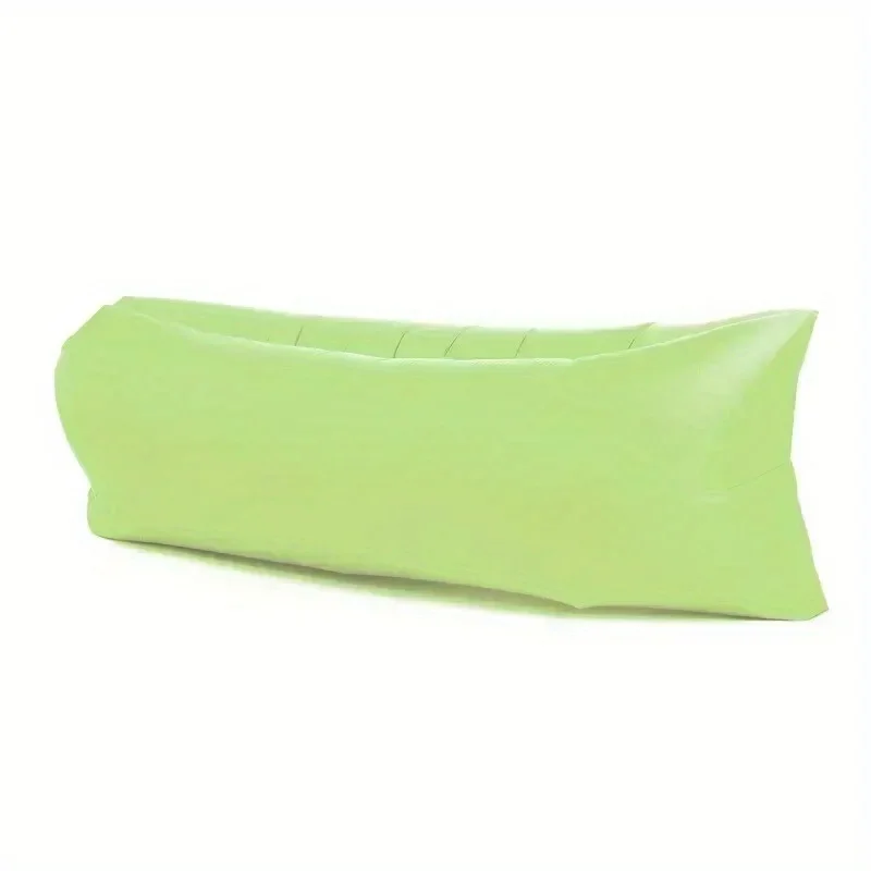 Outdoor Portable Inflatable Sofa Outdoor Seating Inflatable Air Inflatable Lounger Blow Up Chair Bag Banana Camping Bed Beanbag view 3