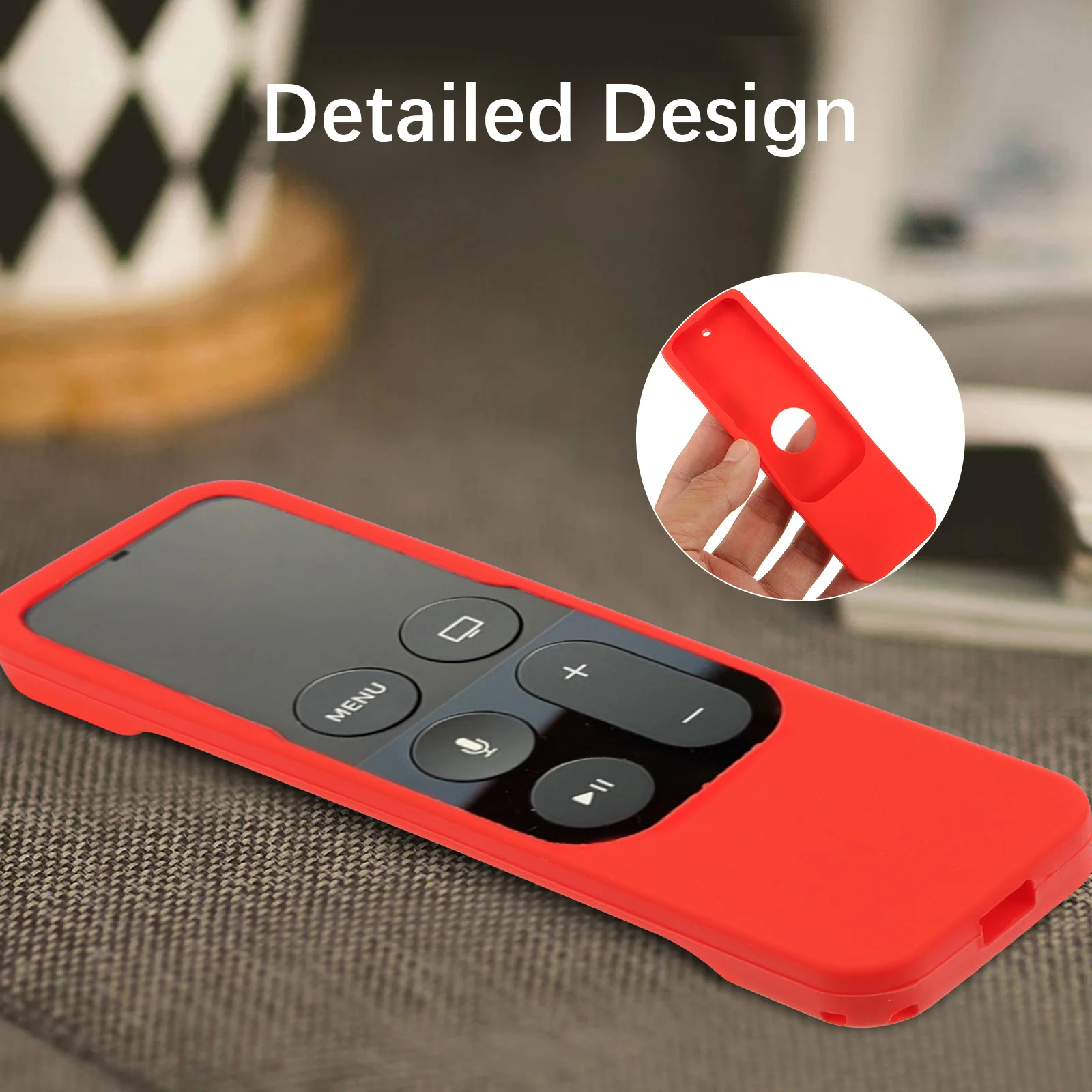 

2Pcs Silicone Remote Protector Cover Soft Lightweight Durable Case Fit Remote Controller Protective