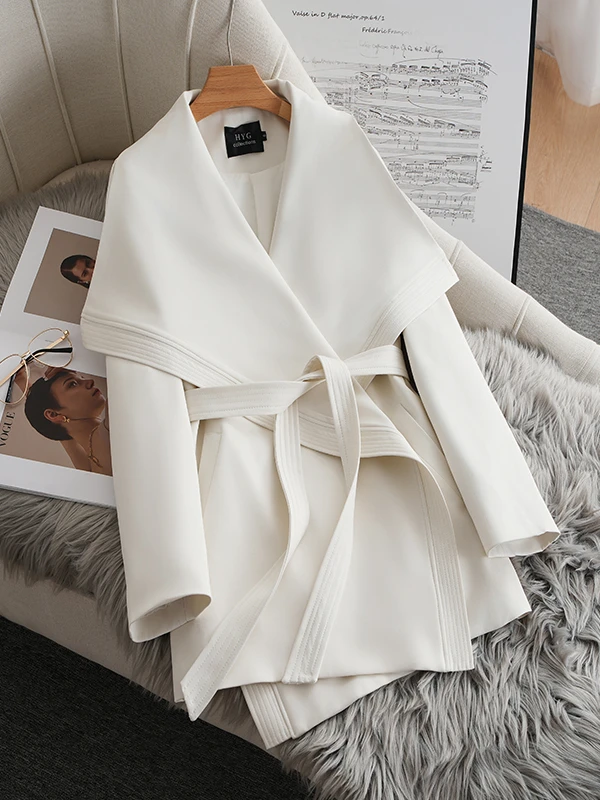 

Black Female Trench Coat Winter Green Belted Fit Travel Holiday Tops Commute Wear Popular Style Over Knee Olive Mid-Length Flap