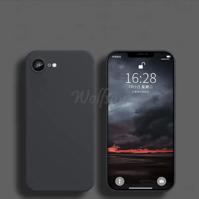 Für iPhone 17 E Hülle Flüssigsilikon Einfarbiger Gummi Für iPhone 17 E Hülle TPU Sturzschutz-Schutzhülle Für iPhone 17e 16e Hülle – Detail 12