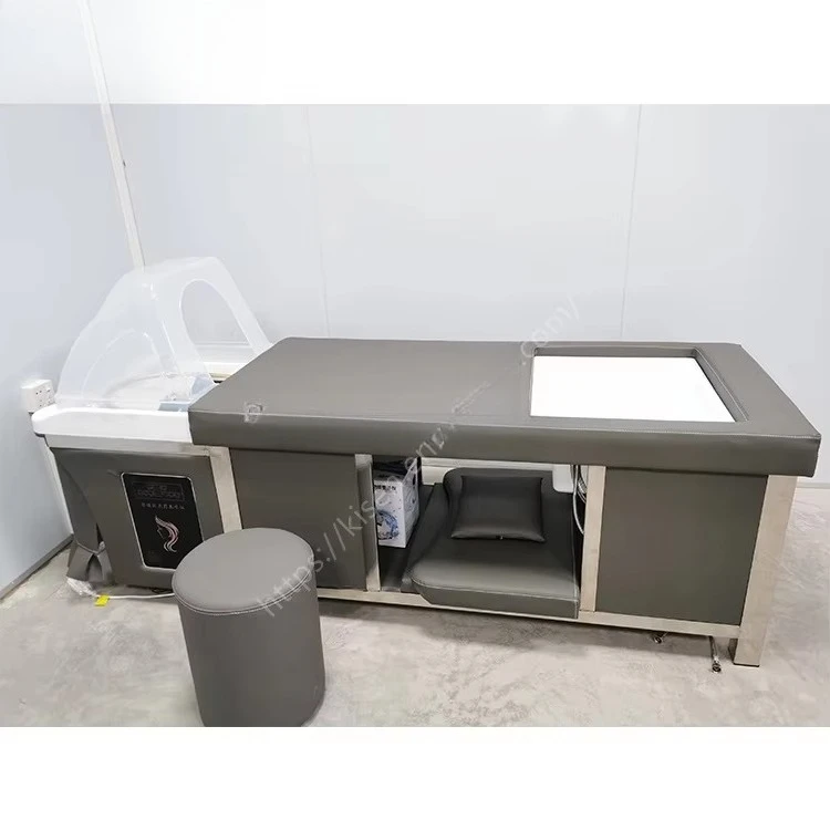 

Multifunctional Barber Shop Face Chair Head Spa Equipment Beauty Salon Massage Shampoo Spa Bed Thai Foot Bath