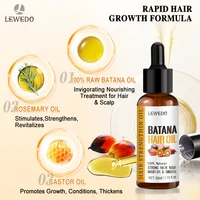 Lewedo Naturals Batana Oil Fast Hair Growth for Men Women Pure Batana Oil Nourish Shiny Hair Healthy Hair Care Anti Hair Loss 3