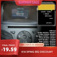 Map Sat Nav Update Focus B-MAX C-MAX MFD 2022 Software Version For Ford Europe Sd Card