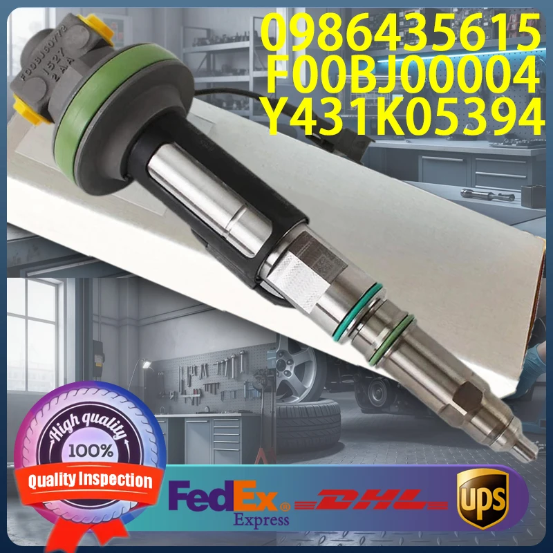 

Y431K05394 2867149 2882079 High Quality Common Rail Fuel Injector 0986435615 F00BJ00004 for Cummins QSK19 Series Diesel Engine