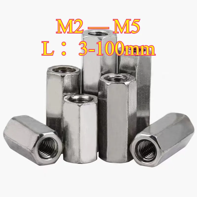 304 Stainless Steel Dual-Way Hexagonal Column M2/M2.5/M3/M4/M5 (HA)