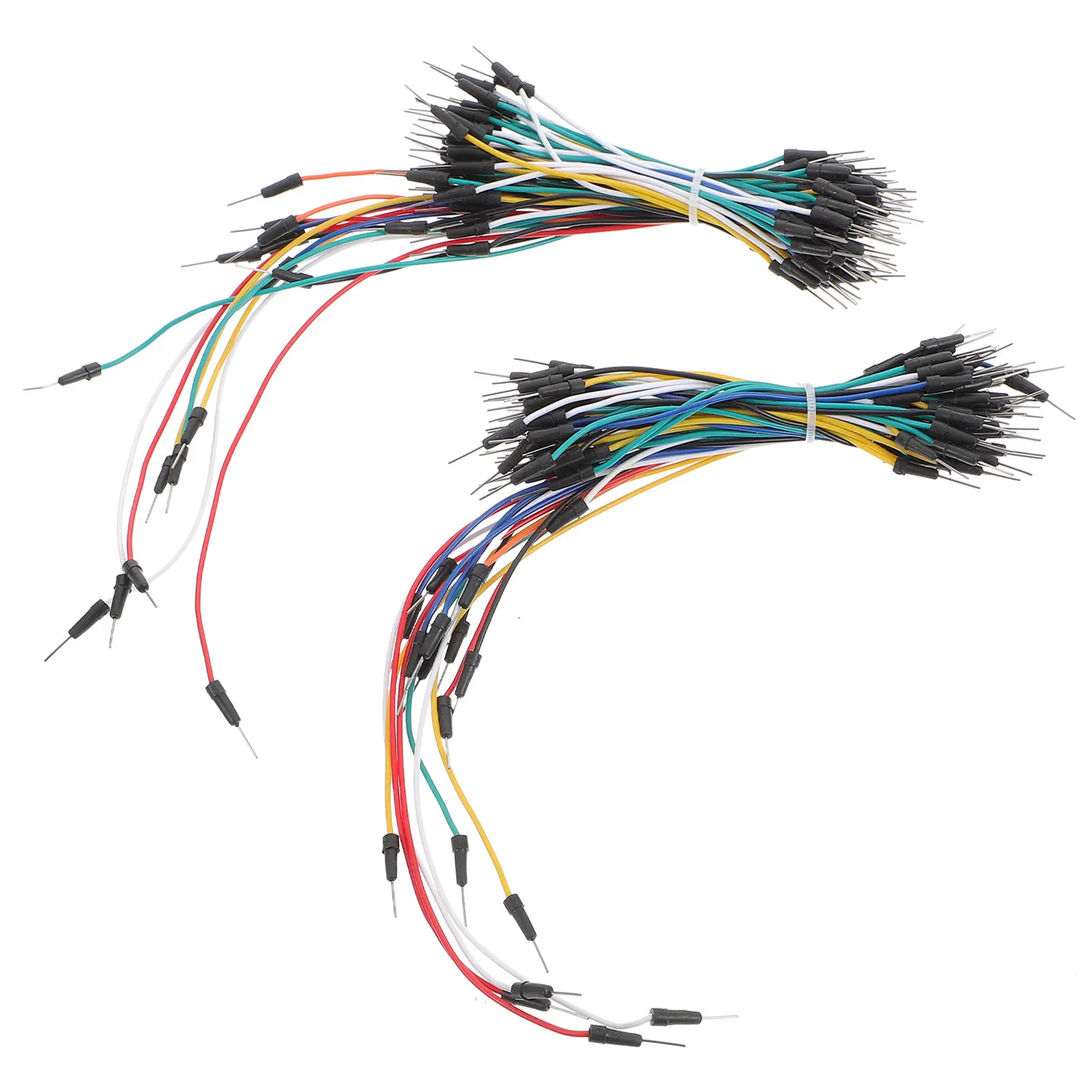 

2 Bundles Premium Breadboard Jumper Wire Kit Preformed Flexible Tinned Copper Wires for Rapid Circuit Assembly Solderless
