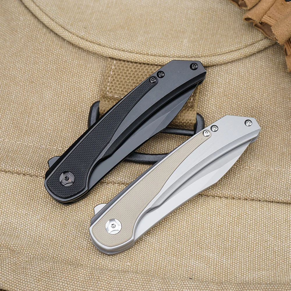 

CR 6070 Складной нож 14C28N Сталь Открытый Кемпинг Охота Тактические ножи для выживания Портативный острый карманный нож EDC Инструмент