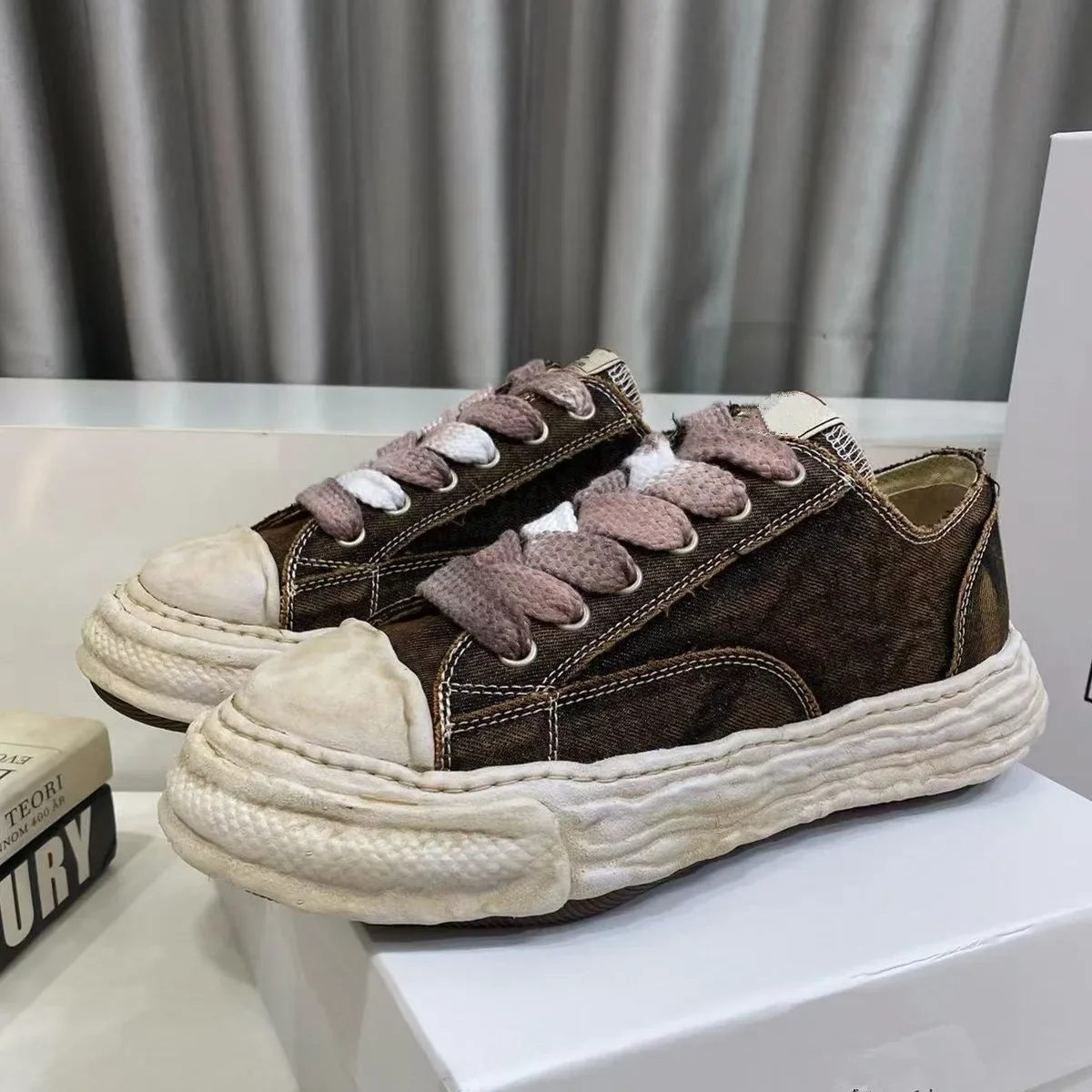 Men's 2026 New Summer Versatile Dissolving Sneakers, Thick Soles, Black, Unisex Canvas Sporty Casual Shoes