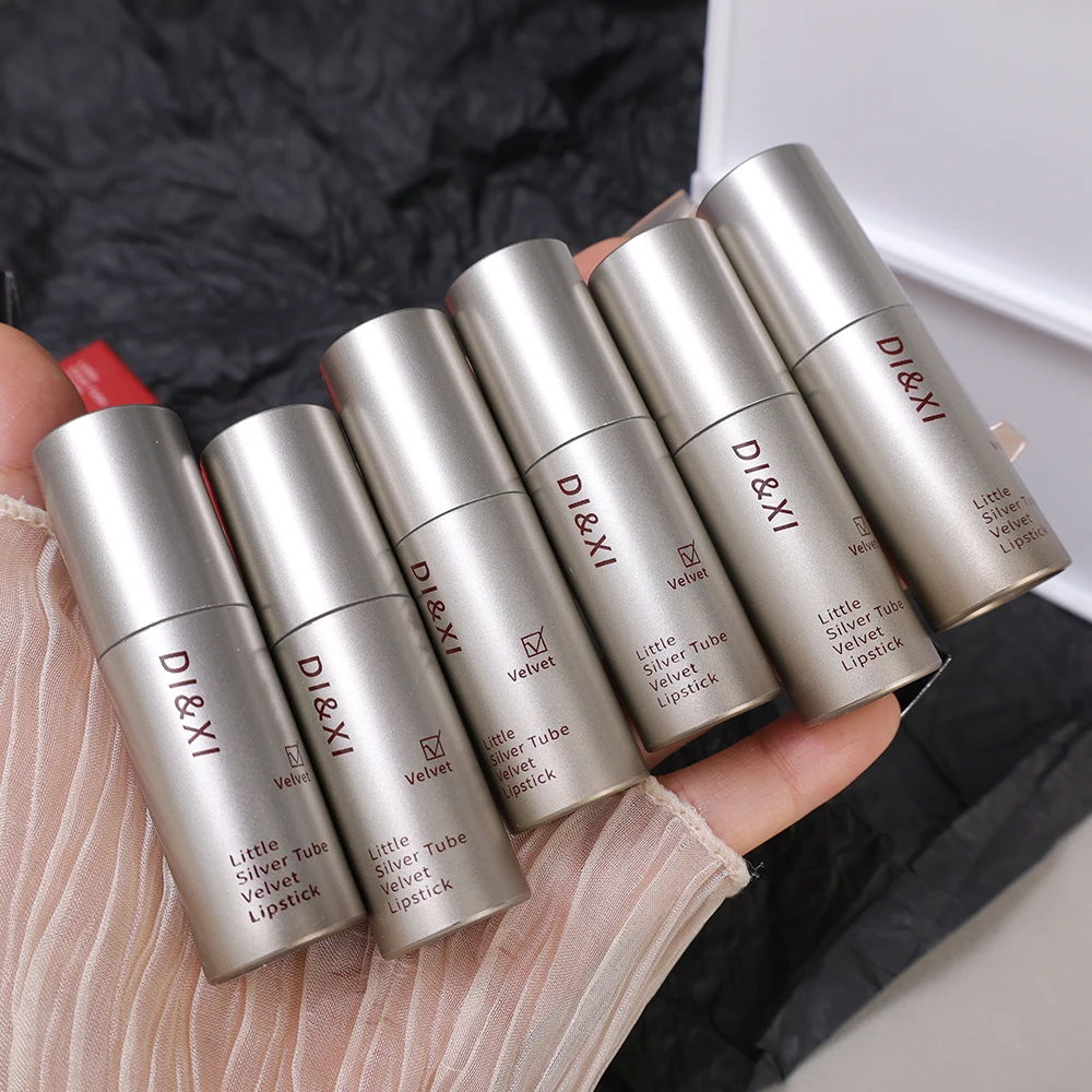 6 ألوان عارية براون الشفاه الصقيل ماتي الشوكولاته السائل أحمر الشفاه طويلة الأمد مقاوم للماء المخملية عارية الشفاه الطين الصباغ ماكياج الكورية