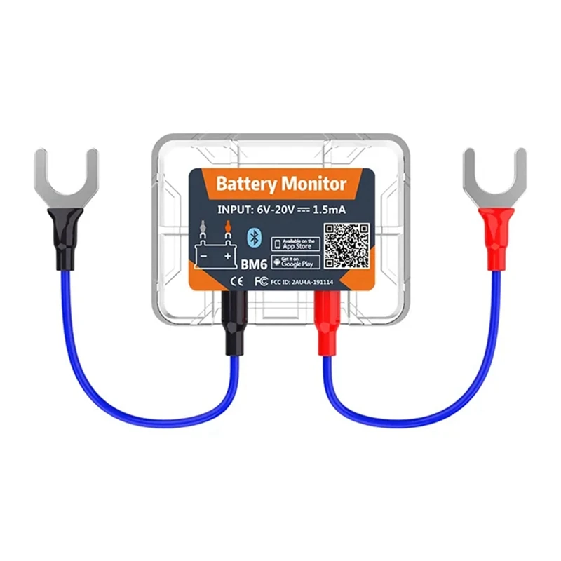 Urządzenie śledzące GPS na Bluetooth bezprzewodowa bateria 12V monitora BM6 z akumulator samochodowy Tester baterii monitorowania aplikacji