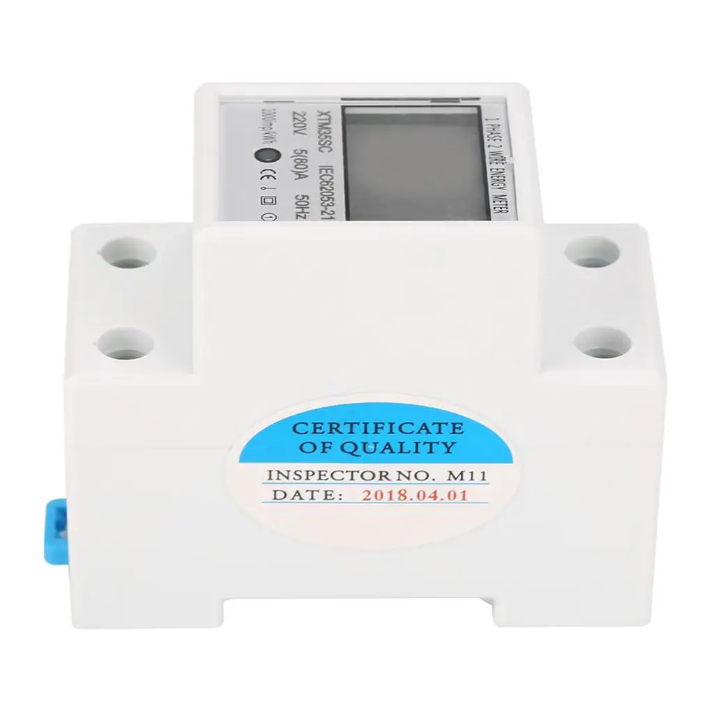 Electric Meters Voltage Display Power Shower Multifunctional Household Accessories Accuracy Simple Operation Long-lasting