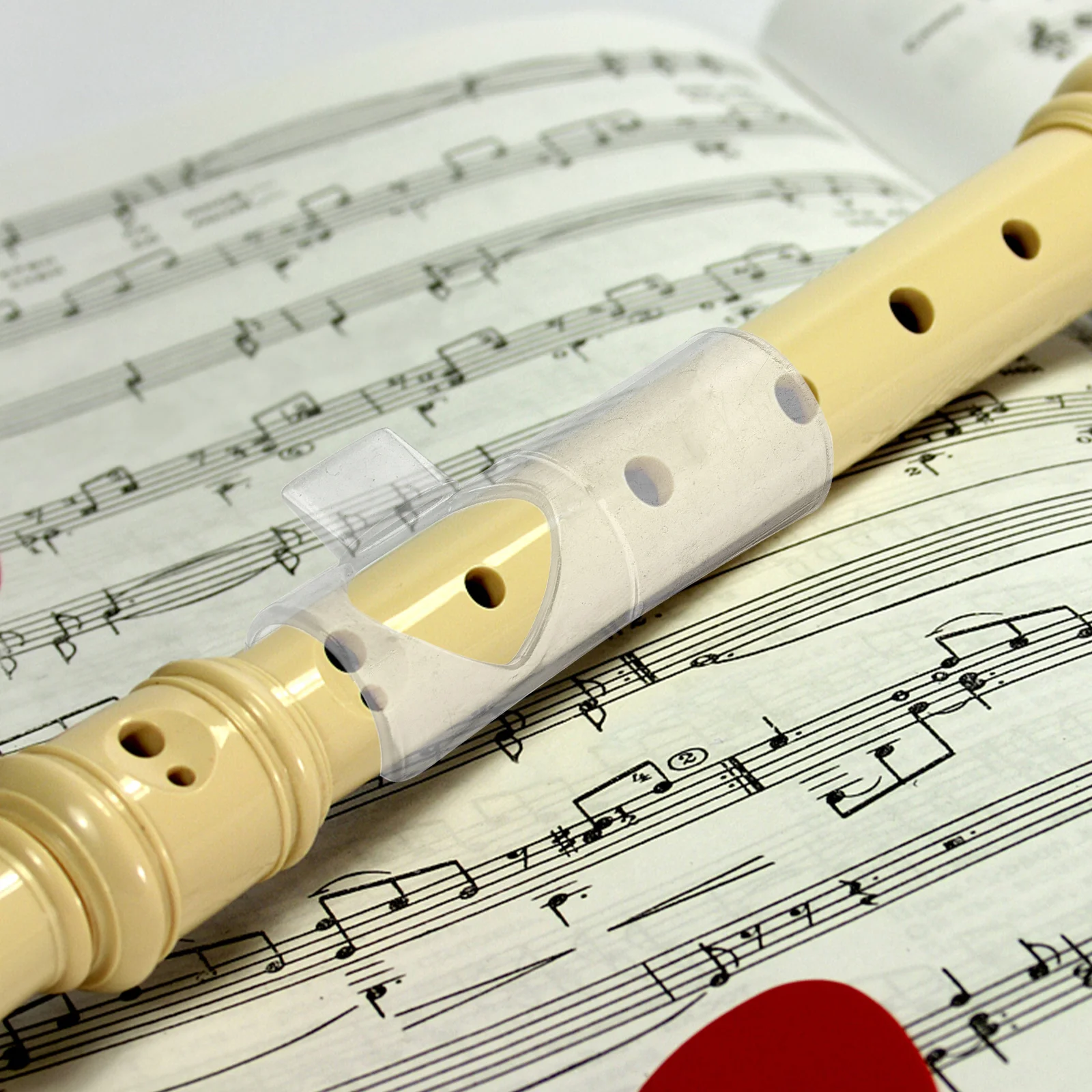 

Flute Mouthpiece Beginner Love Plastic for Instrument Replacement Parts Beginners