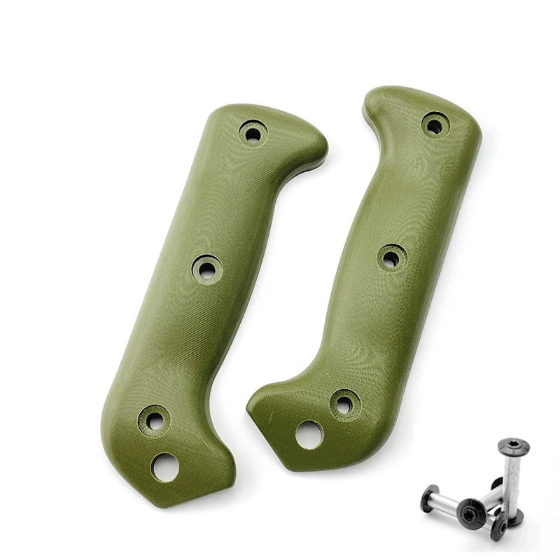 Imagem -04 - Escalas Handle Custom com Parafusos Ka-bar Faca Peças Fazendo Acessórios Peças Faca Personalizado Cores K-bar Becker Companion Bk2