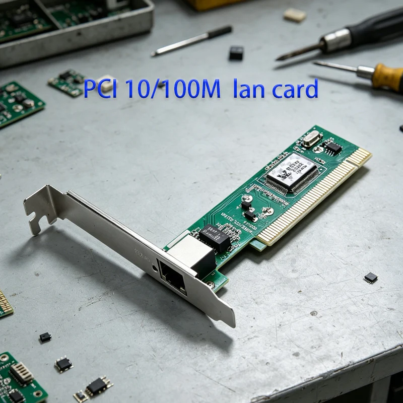 10/100mbps Lan Card Game PCI Card for Desktop PC PCI Network Card Ethernet network adapter RJ-45 LAN Adapter PCI to Ethe