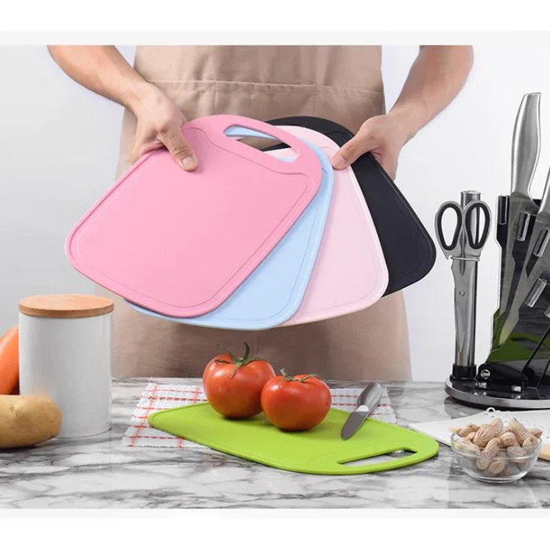 両面果物野菜まな板多機能ノンスリップまな板 PP 素材キッチンホームツール抗菌