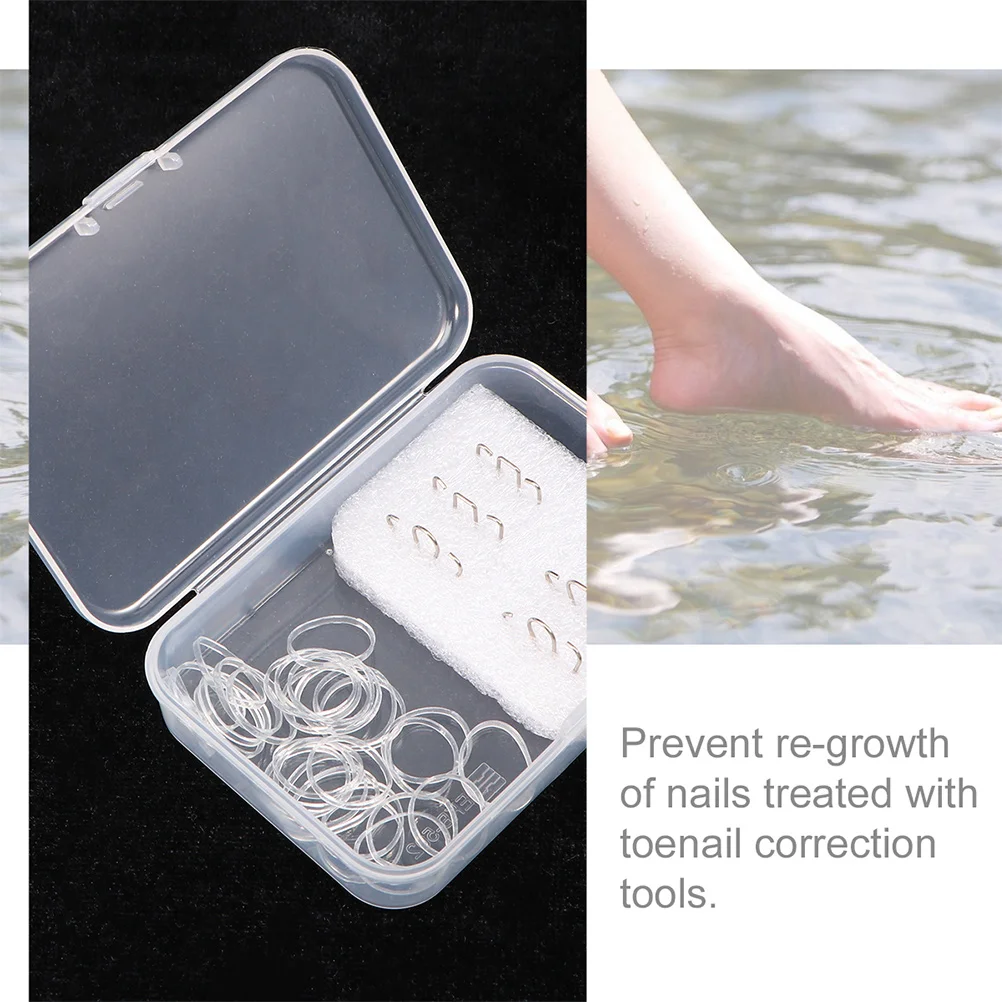 

6pcs Toenail Correction Tool Premium Toenail Straightener Durable Foot Care Device Ingrown Nail Preventer For Home Professional