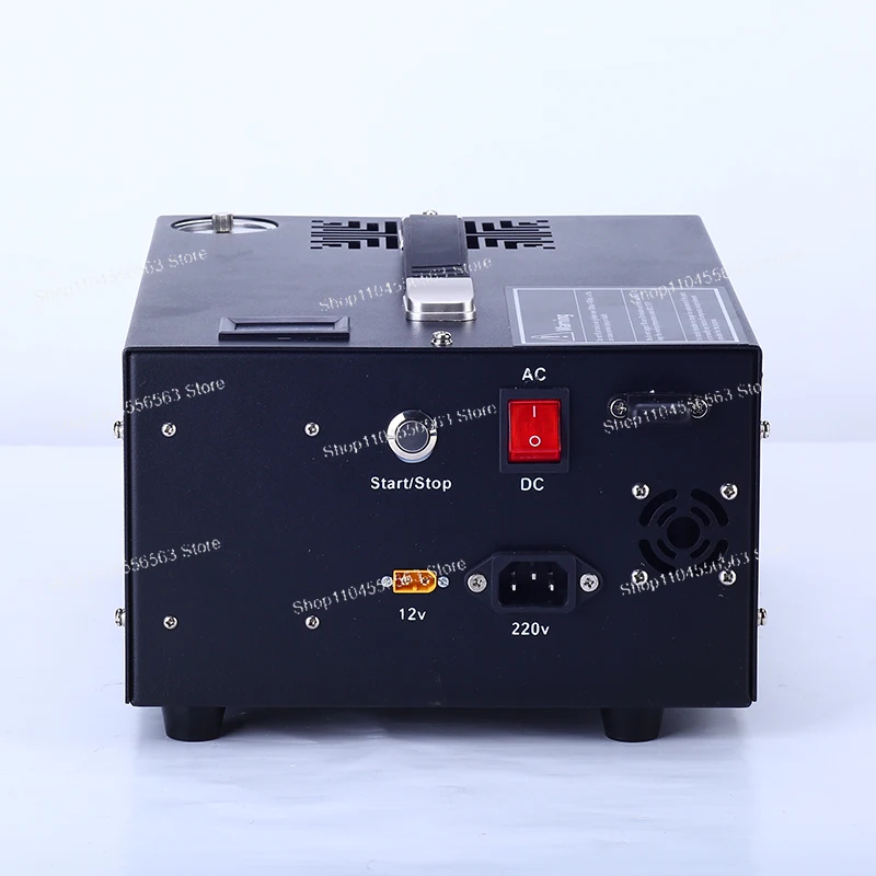 12V-220V Auto High-Pressure 30MPa Air Compressor with Built-in Power Supply