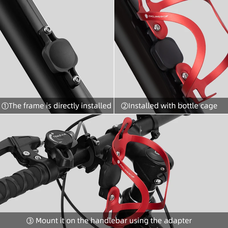Universal Bicycle Tracker Mount Bracket Locator Protective Cover For Apple AirTag Bike Water Bottle Case Holder For Airtag