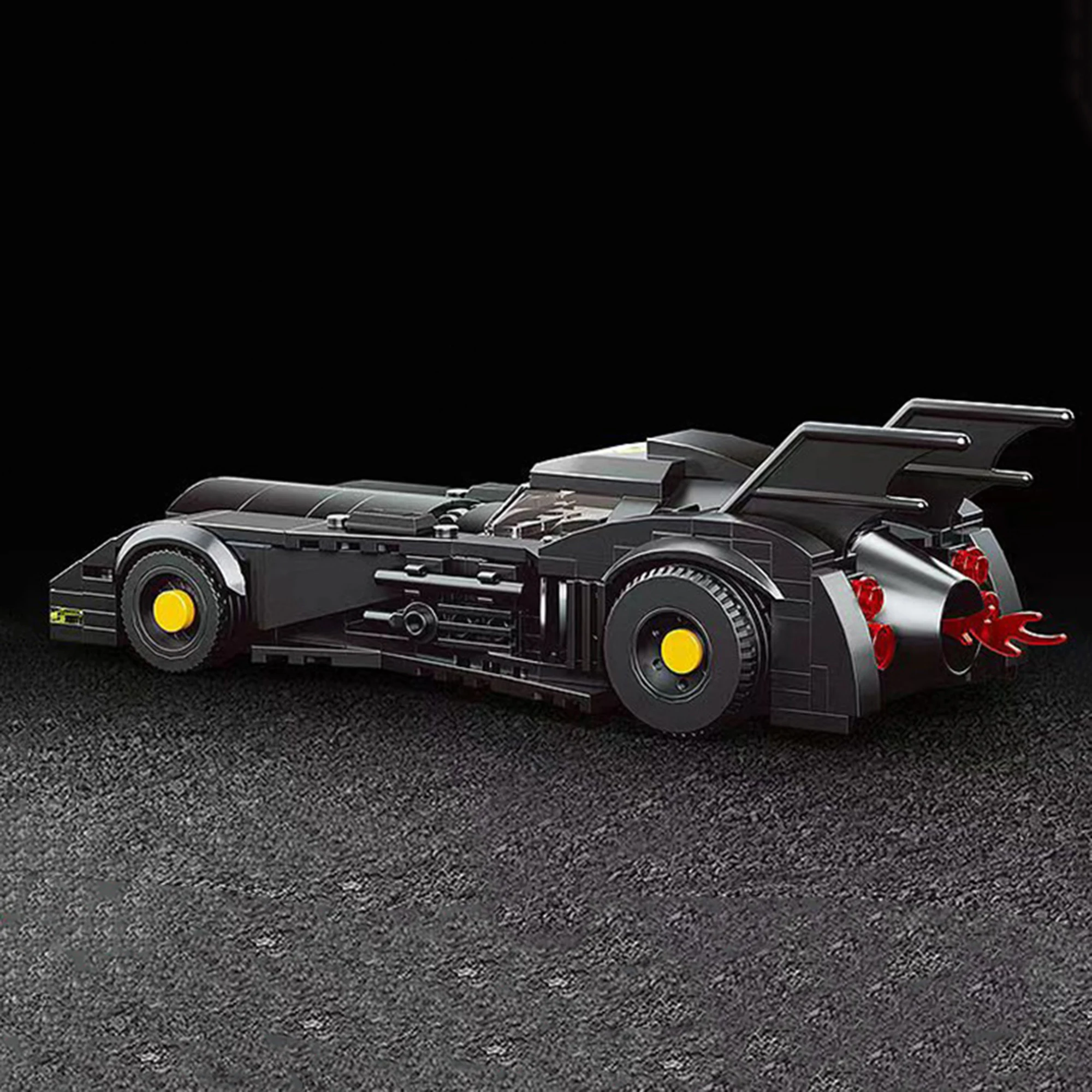 Blocchi da Costruzione Stile Film di Auto Blindata, Modello di Assemblaggio Creativo, Giocattolo Educativo, Puzzle, Esposizione, Collezione, Regalo, Decorazione