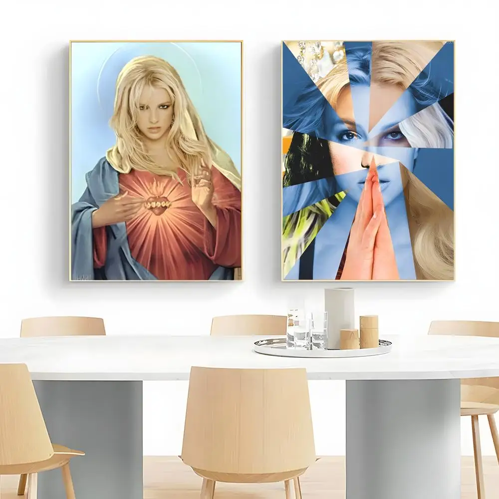 Singer Pop Britney Spears Poster Wall Art Print Decorative Mural Home Decor Gift Unframed
