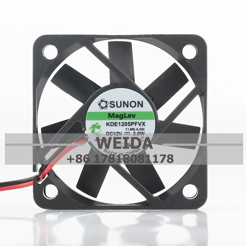 

NEW SUNON KDE1205PFVX 5010 5CM DC12V 2.0W 50x50x10 Super quiet chassis cooling fan