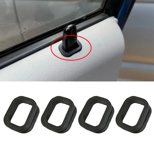 4 Uds para Chery QQ QQ3 QQ6 manija del interruptor de puerta anillo de asiento seguro proporcionado manija de puerta interruptor de elevación del asiento delantales de seguro de goma