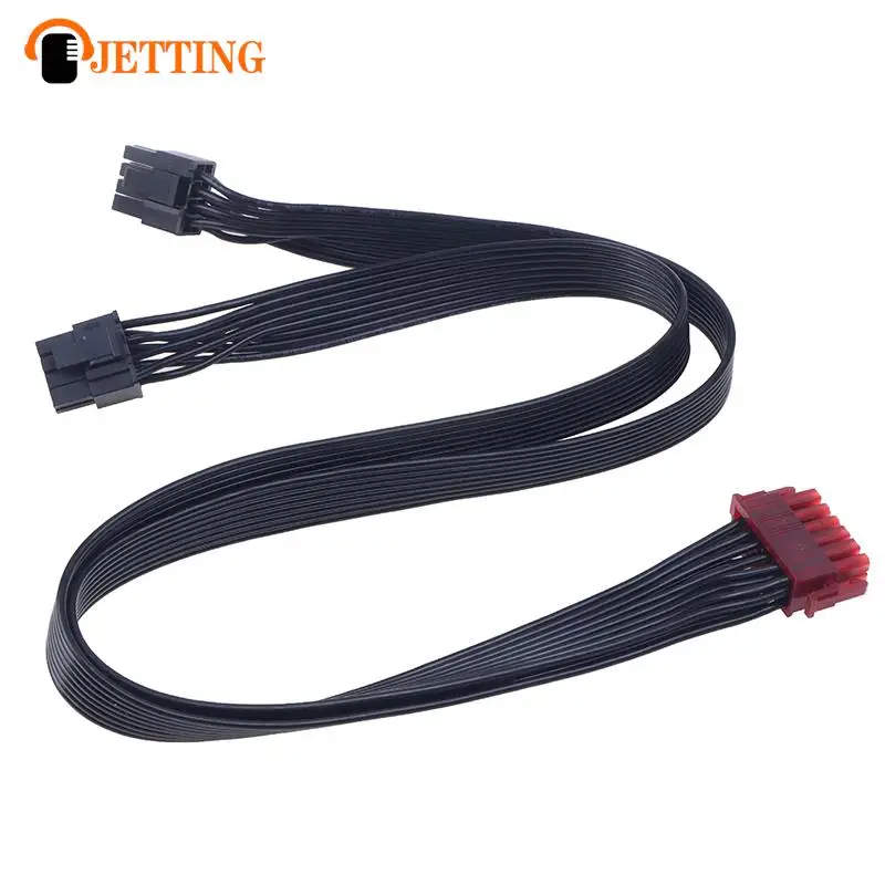 50CM 12pin To Dual Pci-e 8pin (6 + 2pin) Power Cord Psu Module Graphics Cable Card For Enerm Power Cable