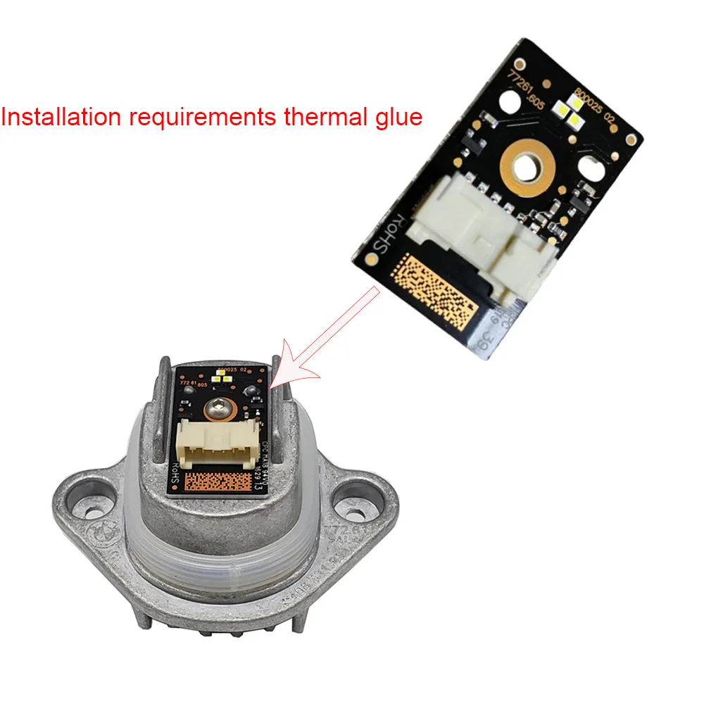 

White Lightsource DRL Boards 63117440360 For 2015-2019 BMW 7 Series G11 G12 730i 740e 750i 750ix Adaptive Headlight Daylight