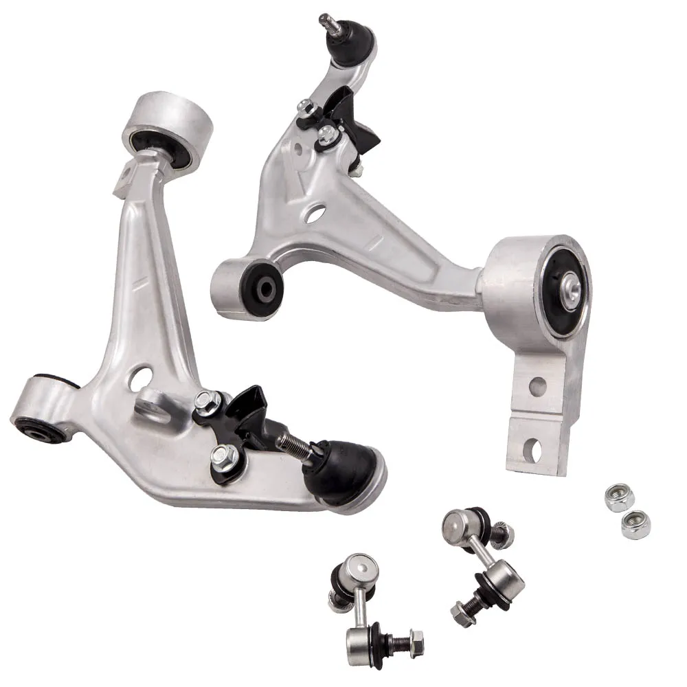 Front Lower Suspension Wishbone Control Arms Kit For Nissan X-Trail T30 2001-2016