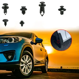 6 Größe 60 PCES Automatische Clips für Toyota Wish Mark X Supra GT86 4 Avensis Korridor Camry Rav4 Prado Corolla Yaris 8 Hauptverkaufsclip ar out corolla - №7