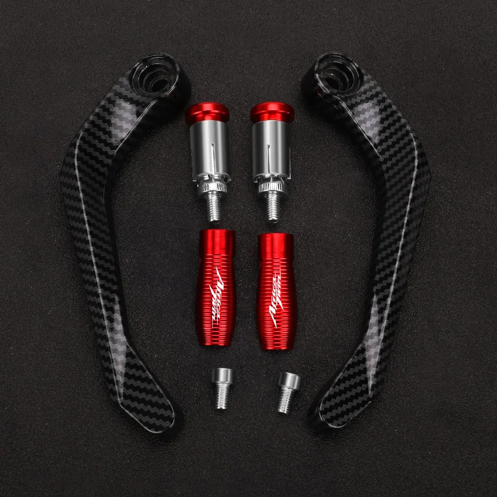 

For Honda XRV750 Africa Twin CRF1000L CRF1100L Motorcycle Aluminum Handlebar Brake Clutch Lever Hand Guard Protector Handguard