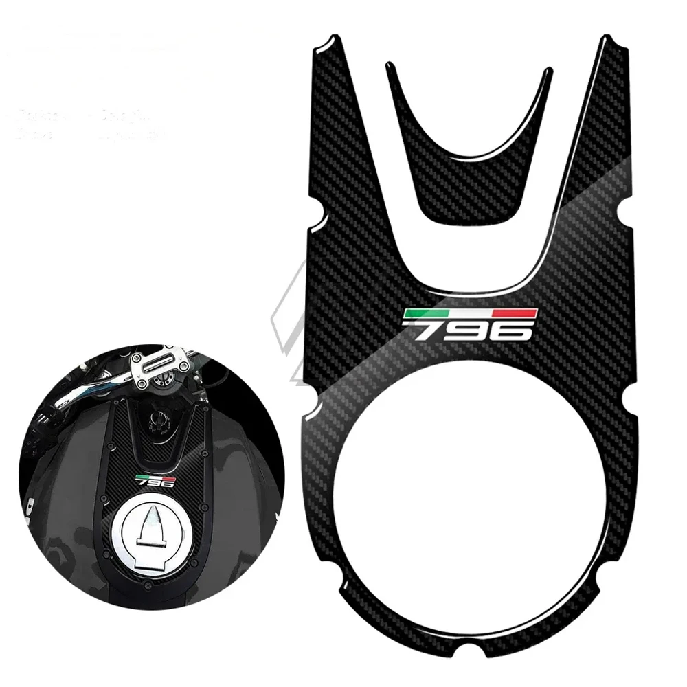 

Для Ducati Monster 796 2008-2014 3D внешний вид из углеродного волокна мотоциклетная защитная наклейка на топливный бак