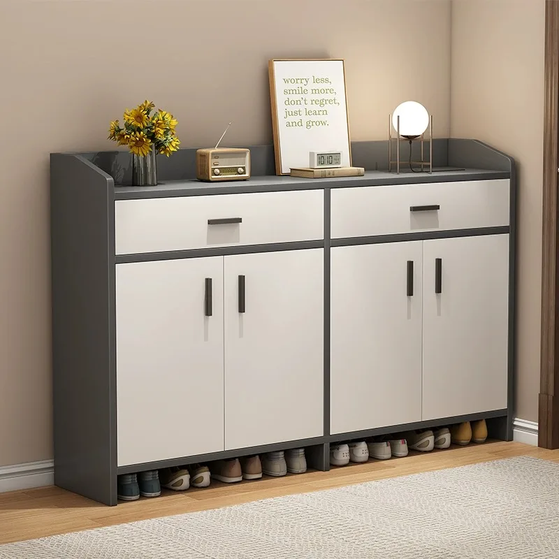 Shoe Rack Display Holder, Varanda Storage, Modern Entry Cabinet, Space Saving, Armário Organizer, Home Furniture