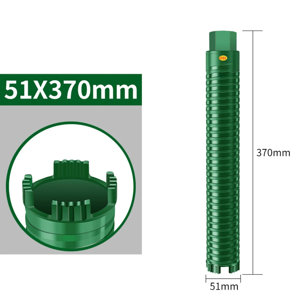 Imagem -05 - Broca de Concreto M22 370 mm M22 Seco Molhado Martelo Perfurador Parede de Perfuração Mármore Granito Tijolo Alvenaria Abridor de Furos